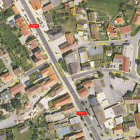 Zwei der vorgeschlagenen Querungen